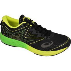 Czarne Buty biegowe Asics Noosa Ff M T722N-9085. Czarne buty sportowe męskie Asics, z gumy, bez zapięcia, do biegania. W wyprzedaży za 469,00 zł.