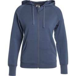 Super.natural ESSENTIAL HOODIE Bluza rozpinana dark avio. Niebieskie bluzy damskie marki super.natural, m, z elastanu. W wyprzedaży za 356,30 zł.