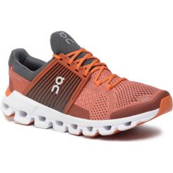 Buty ON - Cloudswift 3199945 Rust/Rock. Pomarańczowe buty sportowe męskie On, z tworzywa sztucznego, bez zapięcia, do biegania. Za 689,00 zł.