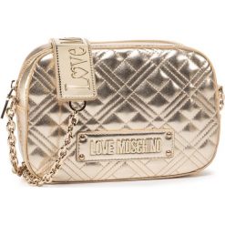 Torebka LOVE MOSCHINO - JC4208PP0AKA0900 Platino. Żółte torebki klasyczne damskie Love Moschino, bez wzorów, ze skóry ekologicznej, klasyczne, bez dodatków. Za 699,00 zł.