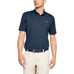 Under Armour Performance Polo Koszulka Niebieski. Niebieskie podkoszulki męskie Under Armour, l, bez wzorów, z elastanu, bez rękawów. Za 257,95 zł.