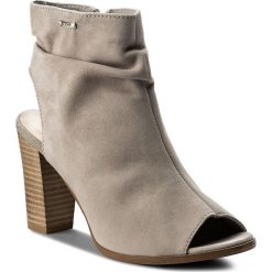 Sandały LASOCKI - 2609-13 Szary. Szare klapki damskie marki Lasocki, bez wzorów, ze skóry, bez obcasa, na obcasie. Za 199,99 zł.