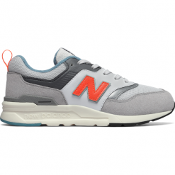 New Balance GR997HAG. Szare buciki niemowlęce marki New Balance, bez zapięcia. Za 299,99 zł.
