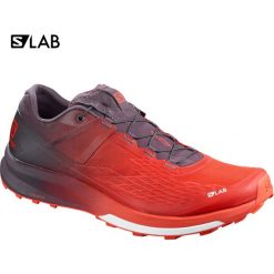 Buty Salomon S-Lab Ultra 2 M Fioletowo-Czerwone. Czerwone buty sportowe męskie Salomon, bez zapięcia, do biegania. Za 599,99 zł.