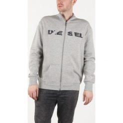 Diesel S-Barve-Bro Bluza Szary. Szare bluzy męskie Diesel, s, z haftami, z bawełny, bez kołnierzyka, bez rękawów, bez kaptura. Za 516,95 zł.