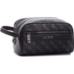 Kosmetyczka GUESS - HM6531 POL84 BLA. Czarne kosmetyczki męskie Guess, ze skóry ekologicznej. Za 299,00 zł.