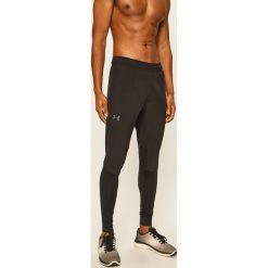 Under Armour - Spodnie. Czarne spodnie męskie Under Armour, s, bez wzorów, z elastanu. Za 299,90 zł.