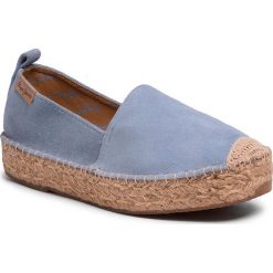 Espadryle PEPE JEANS - Liss Plein PLS10395 Avedon 543. Niebieskie espadryle damskie Pepe Jeans, bez wzorów, z jeansu, bez obcasa, na płaskiej podeszwie. W wyprzedaży za 179,00 zł.