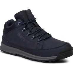 Trekkingi BIG STAR - EE174466 Navy. Niebieskie półbuty męskie BIG STAR, na co dzień, bez wzorów, ze skóry ekologicznej, retro, bez zapięcia. Za 199,00 zł.