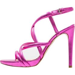 Rzymianki damskie: MAI PIÙ SENZA Sandały na obcasie pink