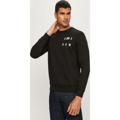 G-Star Raw - Bluza. Czarne bluzy męskie G-Star RAW, s, z nadrukiem, z elastanu, retro, z okrągłym kołnierzem, bez rękawów, bez kaptura. Za 419,90 zł.