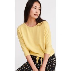 Sweter z dekoltem w łódkę - Zielony. Zielone swetry damskie Reserved, s, bez wzorów, bez rękawów, bez kaptura. Za 59,99 zł.