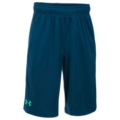 Odzież dziecięca: Under Armour Spodenki dziecięce Tech Block Short granatowo-zielone r. M (1290334-997)