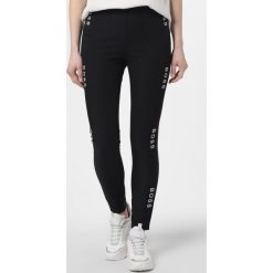 BOSS Casual - Spodnie damskie – Salungi5, czarny. Czarne spodnie damskie BOSS Casual. Za 699,95 zł.