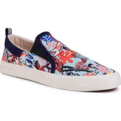 Tenisówki SCOTCH & SODA - Menton 20879607 Blue Keoni Print S621. Niebieskie półbuty męskie Scotch & Soda, bez wzorów, ze skóry, bez zapięcia. Za 339,00 zł.