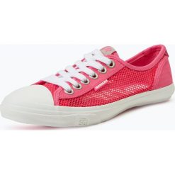 Superdry - Tenisówki damskie – Low Pro Mesh, różowy. Różowe trampki i tenisówki damskie marki Superdry, bez wzorów, z meshu, bez zapięcia. Za 99,95 zł.