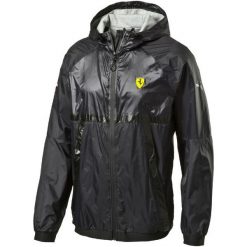 Puma Sf Lightweight Jacket Puma Black S. Czarne kurtki sportowe męskie Puma, s, bez wzorów, z materiału, bez kaptura. W wyprzedaży za 409,00 zł.