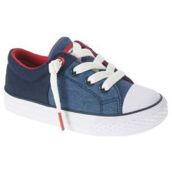 Beppi Tenisówki Chłopięce Canvas Shoe 27, Niebieskie. Brązowe buty chłopięce sportowe BEPPI, bez wzorów, z materiału, eleganckie, na sznurówki. Za 75,00 zł.