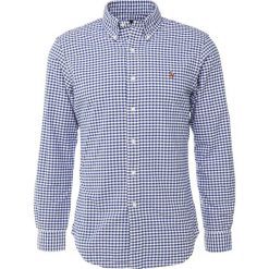 Polo Ralph Lauren SLIM FIT Koszula blue/white. Szare koszule męskie slim marki Polo Ralph Lauren, l, z bawełny, button down, z długim rękawem. Za 439,00 zł.