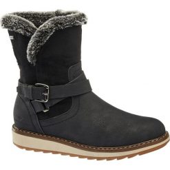 Botki damskie Tom Tailor czarne. Czarne botki damskie marki Tom Tailor, z materiału, bez obcasa, na zamek. Za 209,00 zł.