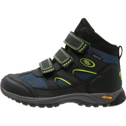 Brütting SNOWFUN Śniegowce schwarz/blau/lemon. Czarne buty chłopięce zimowe marki Brütting, z gumy. W wyprzedaży za 215,20 zł.