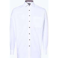 Eterna Comfort Fit - Koszula męska niewymagająca prasowania, czarny. Czarne koszule męskie na spinki Eterna Comfort Fit, m, z kontrastowym kołnierzykiem. Za 249,95 zł.