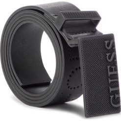 Pasek Męski GUESS - M92Z35 L0M30 JBLK. Czarne paski męskie marki Guess, w paski, ze skóry. Za 279,00 zł.
