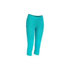 Legginsy turystyczne FH500 Helium damskie. Niebieskie bez kategorii marki QUECHUA, m, z elastanu. W wyprzedaży za 59,99 zł.