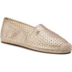 Espadryle MICHAEL MICHAEL KORS - Kendrick Slip On 40S9KNFP5D Pale Gold. Żółte espadryle damskie MICHAEL Michael Kors, bez wzorów, ze skóry ekologicznej, bez obcasa, na płaskiej podeszwie. W wyprzedaży za 299,00 zł.