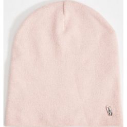Czapka beanie z wiskozą - Różowy. Różowe czapki damskie Mohito, bez wzorów, z wiskozy. W wyprzedaży za 19,99 zł.