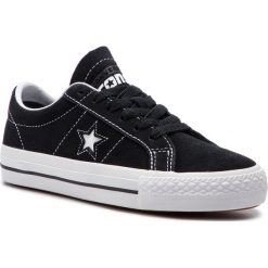 Tenisówki CONVERSE - One Star Pro Ox Bl 159579C Black/White/White. Czarne trampki i tenisówki damskie Converse, bez wzorów, ze skóry, bez zapięcia. W wyprzedaży za 229,00 zł.