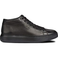 Geox - Buty. Czarne buty sportowe męskie marki Geox, z materiału. W wyprzedaży za 399,90 zł.