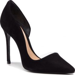 Szpilki SCHUTZ - S 02091 0262 0016 U Black/Transparente. Czarne półbuty damskie Schutz, bez wzorów, ze skóry, bez obcasa, na obcasie, bez zapięcia. Za 619,00 zł.