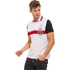 Galvanni koszulka polo męska Astrup M biała. Białe koszulki męskie GALVANNI, m, bez wzorów, eleganckie, polo, bez rękawów. W wyprzedaży za 166,00 zł.