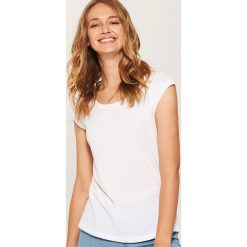 T-shirt basic - Biały. Białe t-shirty męskie House, l. Za 19,99 zł.