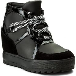 Sneakersy damskie: Sneakersy ARMANI JEANS – 925257 7A655 00020 Nero