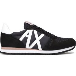Armani Exchange Tenisówki Czarny. Czarne trampki i tenisówki damskie Armani Exchange, bez wzorów, z materiału, bez zapięcia. Za 571,95 zł.