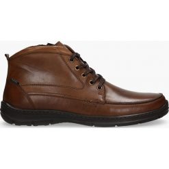 Kozaki brązowe Pascal. Brązowe buty zimowe męskie marki Badura. Za 258,99 zł.