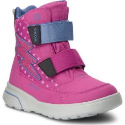 Śniegowce GEOX - J Sveggen G.Babx B J848AB 0MN50 C8D4B D Dk Fuchsia/Avio. Różowe śniegowce dziewczęce Geox, bez zapięcia. W wyprzedaży za 239,00 zł.