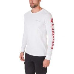 Columbia Lodge™ Koszulka Biały. Białe podkoszulki męskie Columbia, xxl, z nadrukiem, z poliesteru, długie. Za 154,95 zł.