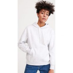 Bluza z bawełny organicznej - Jasny szary. Szare bluzy damskie Reserved, s, bez wzorów, z bawełny, bez rękawów, bez kaptura. W wyprzedaży za 71,99 zł.