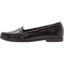 Creepersy damskie: Evans WIDE FIT RIVER Półbuty wsuwane black