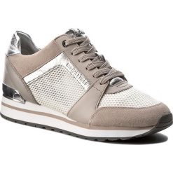 Sneakersy MICHAEL MICHAEL KORS - Billie Trainer 43S7BIFS1D Cement. Brązowe sneakersy damskie MICHAEL Michael Kors, z materiału. W wyprzedaży za 619,00 zł.