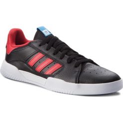 Buty adidas - Vrx Low B41485 Cblack/Scarle/Brblue. Czarne sneakersy męskie Adidas, na co dzień, bez wzorów, ze skóry ekologicznej, eleganckie, bez zapięcia. W wyprzedaży za 229,00 zł.
