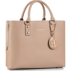 Torebka TRUSSARDI JEANS - Mosca Tote Md 75B00967 W110. Brązowe torebki klasyczne damskie Trussardi Jeans, bez wzorów, z jeansu, klasyczne, bez dodatków. Za 679,00 zł.