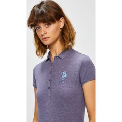 U.S. Polo - Top. Fioletowe topy damskie marki U.S. Polo, s, z elastanu, polo. W wyprzedaży za 159,90 zł.