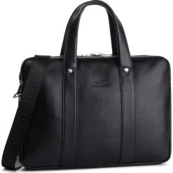 Torba na laptopa WITTCHEN - 20-3-037-11 Czarny. Czarne torby męskie skórzane Wittchen, bez wzorów, ze skóry. W wyprzedaży za 619,00 zł.
