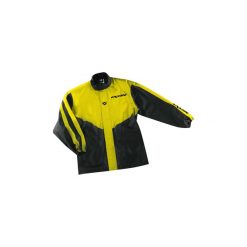 Kurtka przeciwdeszczowa IXON NEON kolor czarny/żółty rozmiar XS. Żółte kurtki męskie IXON, xs, w paski, bez kaptura. Za 159,00 zł.