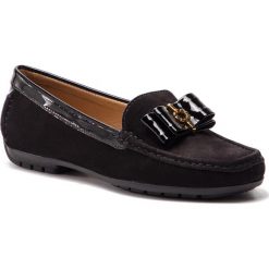Mokasyny KAZAR - Lyndi 33810-25-00 Black. Czarne mokasyny damskie Kazar, ze skóry, na płaskiej podeszwie. Za 399,00 zł.