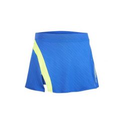 Spódniczka 560 nieb-żół. Niebieskie spódniczki damskie PERFLY, l, z elastanu. Za 49,99 zł.